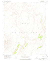 Trail Ridge Nevada Historical topographic map, 1:24000 scale, 7.5 X 7.5 Minute, Year 1962