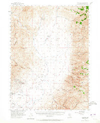 Tuscarora Nevada Historical topographic map, 1:62500 scale, 15 X 15 Minute, Year 1956
