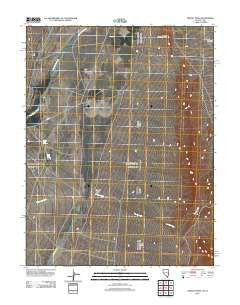 Tweedy Wash Nevada Historical topographic map, 1:24000 scale, 7.5 X 7.5 Minute, Year 2012