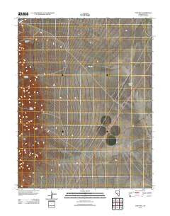 Tybo Well Nevada Historical topographic map, 1:24000 scale, 7.5 X 7.5 Minute, Year 2012