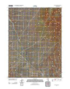 Valley Pass Nevada Historical topographic map, 1:24000 scale, 7.5 X 7.5 Minute, Year 2012