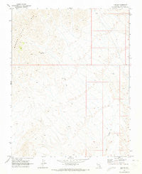 Vigo NE Nevada Historical topographic map, 1:24000 scale, 7.5 X 7.5 Minute, Year 1969