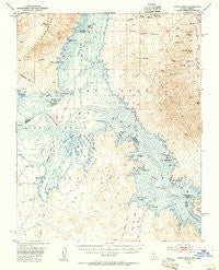 Virgin Basin Nevada Historical topographic map, 1:62500 scale, 15 X 15 Minute, Year 1953