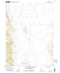 Vya Nevada Historical topographic map, 1:24000 scale, 7.5 X 7.5 Minute, Year 1966