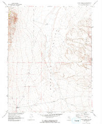 Warm Springs SE Nevada Historical topographic map, 1:24000 scale, 7.5 X 7.5 Minute, Year 1968