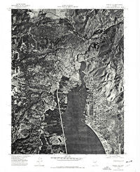 Washoe City Nevada Historical topographic map, 1:24000 scale, 7.5 X 7.5 Minute, Year 1974