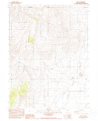 Watts Nevada Historical topographic map, 1:24000 scale, 7.5 X 7.5 Minute, Year 1990