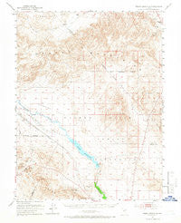 Weber Reservoir Nevada Historical topographic map, 1:62500 scale, 15 X 15 Minute, Year 1951