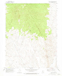 Weepah Spring Nevada Historical topographic map, 1:24000 scale, 7.5 X 7.5 Minute, Year 1970