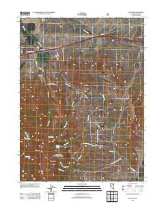 Welcome Nevada Historical topographic map, 1:24000 scale, 7.5 X 7.5 Minute, Year 2012