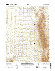 Wells Summit Nevada Current topographic map, 1:24000 scale, 7.5 X 7.5 Minute, Year 2014