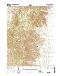 Wenban Spring Nevada Current topographic map, 1:24000 scale, 7.5 X 7.5 Minute, Year 2014
