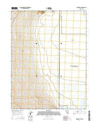 Wendover SE Nevada Current topographic map, 1:24000 scale, 7.5 X 7.5 Minute, Year 2014