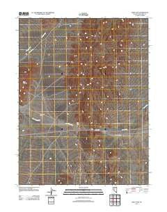 West Gate Nevada Historical topographic map, 1:24000 scale, 7.5 X 7.5 Minute, Year 2011