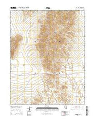 West Gate Nevada Current topographic map, 1:24000 scale, 7.5 X 7.5 Minute, Year 2014