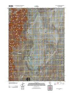 West of Empire Nevada Historical topographic map, 1:24000 scale, 7.5 X 7.5 Minute, Year 2011