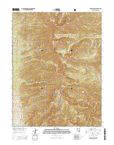 Wheeler Peak Nevada Current topographic map, 1:24000 scale, 7.5 X 7.5 Minute, Year 2014