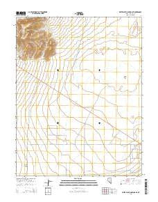 White Blotch Springs NE Nevada Current topographic map, 1:24000 scale, 7.5 X 7.5 Minute, Year 2015