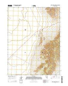 White Horse Mountain Nevada Current topographic map, 1:24000 scale, 7.5 X 7.5 Minute, Year 2014