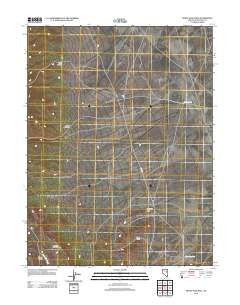 White Sage Well Nevada Historical topographic map, 1:24000 scale, 7.5 X 7.5 Minute, Year 2012
