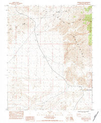 Whitney Pocket Nevada Historical topographic map, 1:24000 scale, 7.5 X 7.5 Minute, Year 1983