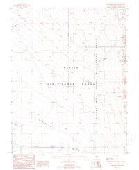 Wild Horse Ranch Nevada Historical topographic map, 1:24000 scale, 7.5 X 7.5 Minute, Year 1988