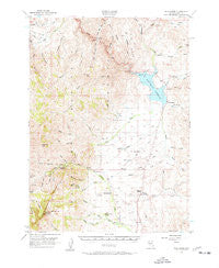 Wild Horse Nevada Historical topographic map, 1:62500 scale, 15 X 15 Minute, Year 1956