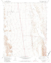 Wildcat Wash SW Nevada Historical topographic map, 1:24000 scale, 7.5 X 7.5 Minute, Year 1969