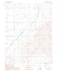 Wildhorse Pass Nevada Historical topographic map, 1:24000 scale, 7.5 X 7.5 Minute, Year 1987