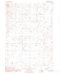 Willow Point Nevada Historical topographic map, 1:24000 scale, 7.5 X 7.5 Minute, Year 1988