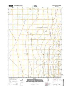 Willow Creek Ranch Nevada Current topographic map, 1:24000 scale, 7.5 X 7.5 Minute, Year 2015