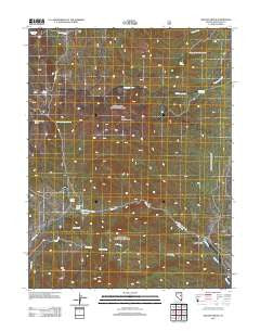 Willow Grove Nevada Historical topographic map, 1:24000 scale, 7.5 X 7.5 Minute, Year 2012