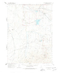 Wilson Reservoir Nevada Historical topographic map, 1:62500 scale, 15 X 15 Minute, Year 1964