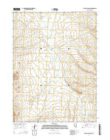 Wine Cup Ranch SE Nevada Current topographic map, 1:24000 scale, 7.5 X 7.5 Minute, Year 2014