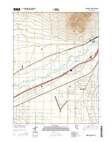 Winnemucca West Nevada Current topographic map, 1:24000 scale, 7.5 X 7.5 Minute, Year 2014
