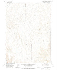 Yellow Hills East Nevada Historical topographic map, 1:24000 scale, 7.5 X 7.5 Minute, Year 1972