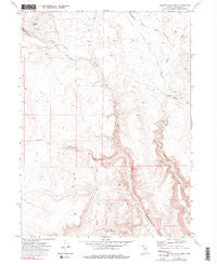 Yellow Hills West Nevada Historical topographic map, 1:24000 scale, 7.5 X 7.5 Minute, Year 1972