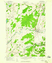 Adams New York Historical topographic map, 1:24000 scale, 7.5 X 7.5 Minute, Year 1959