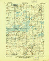Albion New York Historical topographic map, 1:62500 scale, 15 X 15 Minute, Year 1897