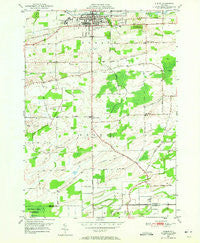 Albion New York Historical topographic map, 1:24000 scale, 7.5 X 7.5 Minute, Year 1950