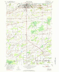 Albion New York Historical topographic map, 1:24000 scale, 7.5 X 7.5 Minute, Year 1950