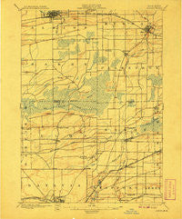 Albion New York Historical topographic map, 1:62500 scale, 15 X 15 Minute, Year 1897