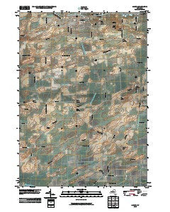 Albion New York Historical topographic map, 1:24000 scale, 7.5 X 7.5 Minute, Year 2010