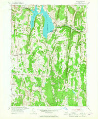 Alcove New York Historical topographic map, 1:24000 scale, 7.5 X 7.5 Minute, Year 1953