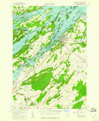 Alexandria Bay New York Historical topographic map, 1:24000 scale, 7.5 X 7.5 Minute, Year 1958