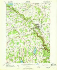 Altamont New York Historical topographic map, 1:24000 scale, 7.5 X 7.5 Minute, Year 1944