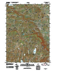 Altamont New York Historical topographic map, 1:24000 scale, 7.5 X 7.5 Minute, Year 2010