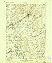Antwerp New York Historical topographic map, 1:62500 scale, 15 X 15 Minute, Year 1911