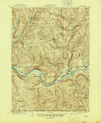 Apalachin New York Historical topographic map, 1:62500 scale, 15 X 15 Minute, Year 1904