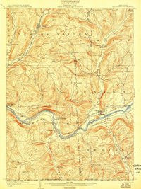 Apalachin New York Historical topographic map, 1:62500 scale, 15 X 15 Minute, Year 1904